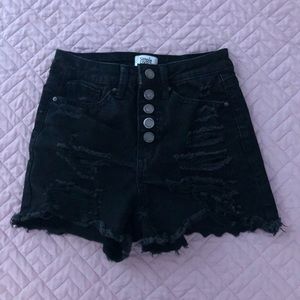 Black shorts